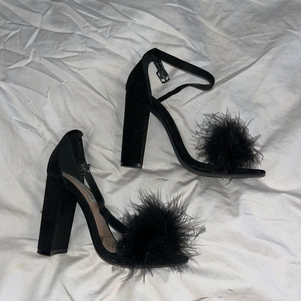 Steve Madden Fluffy Heels
